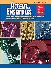 Accent on Ensembles Book 1 for Horn in F