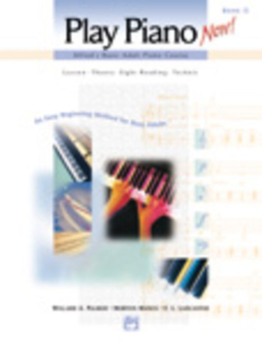 Alfred's Basic Adult Play Piano Now Book/CD (Spiral Bound Book/CD) Book