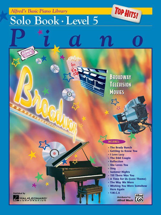 Alfred's Basic Piano Library Top Hits Solo Level 5