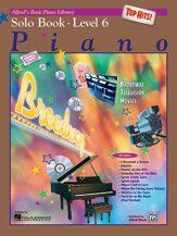 Alfred's Basic Piano Library Top Hits Solo Level 6