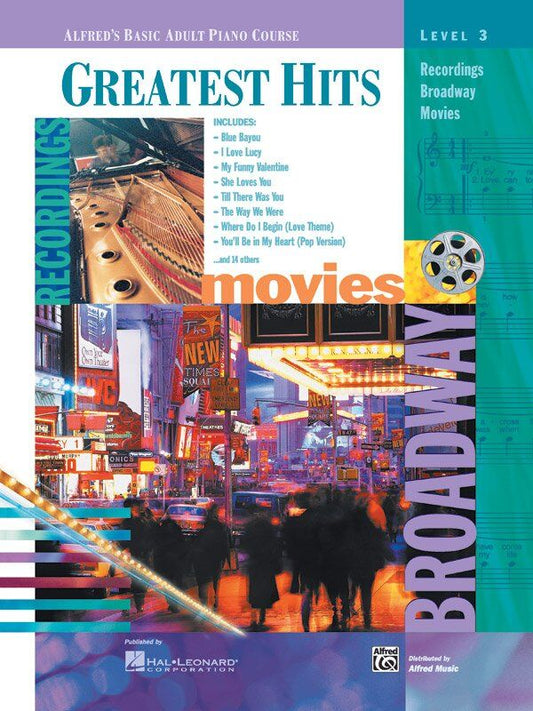 Alfred's Basic Adult Piano Course Greatest Hits Book 3