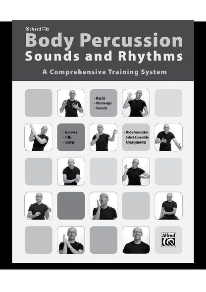 Body Percussion: Sounds and Rhythms BK/DVD by Richard Filz