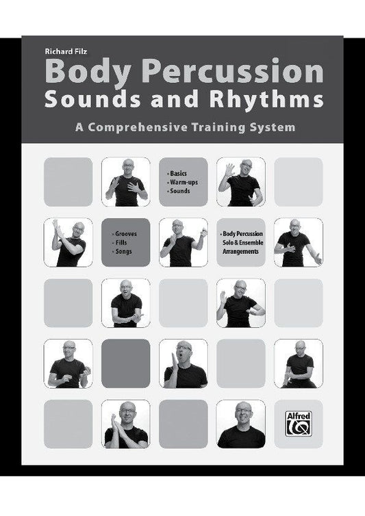 Body Percussion: Sounds and Rhythms BK/DVD by Richard Filz