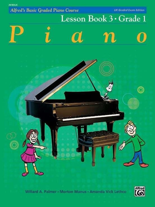Alfred's Basic Graded Piano Course Lesson Book 3