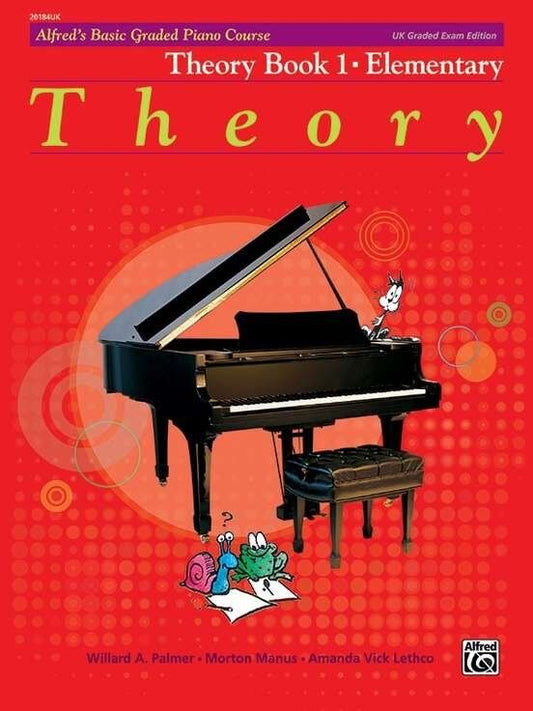 Alfred's Basic Graded Piano Course Theory Book 1