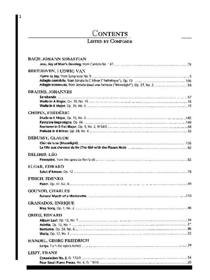 World's Greatest Melodies for Piano (Comb Bound) - Alfred Music, 160 Pages, Progressive Difficulty, Featuring Chopin, Grieg, Schubert, Tchaikovsky — view 2