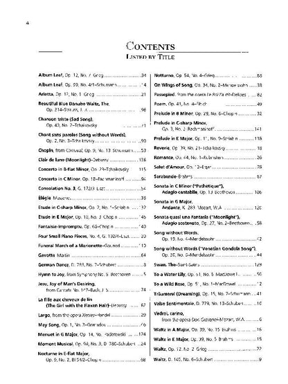 World's Greatest Melodies for Piano (Comb Bound) - Alfred Music, 160 Pages, Progressive Difficulty, Featuring Chopin, Grieg, Schubert, Tchaikovsky — view 3