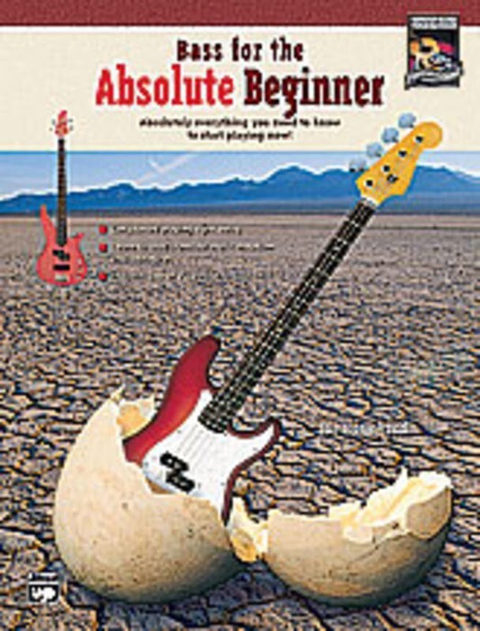 Bass For The Absolute Beginner Book Only Book