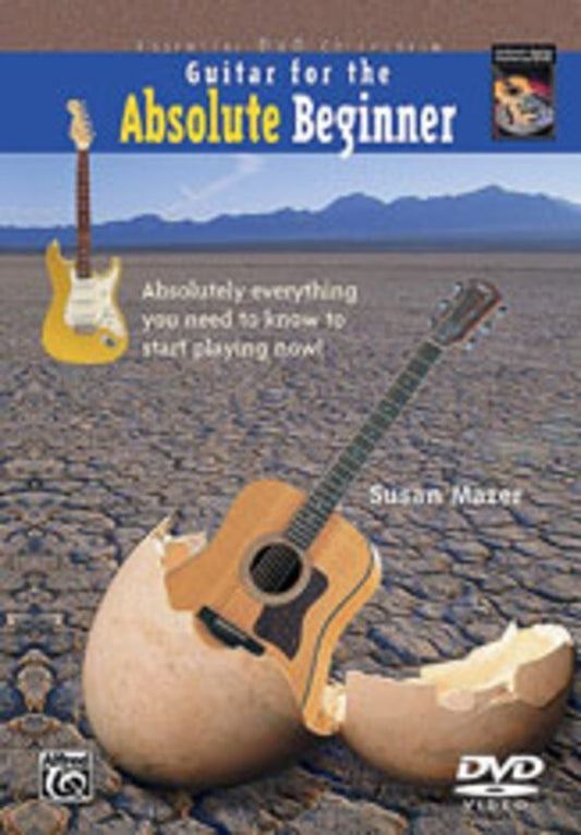 Guitar For The Absolute Beginner DVD Book
