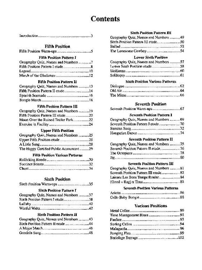 Position Pieces for Cello, Book 2 by Rick Mooney - Intermediate Level, 104 Pages, Alfred Music — view 2