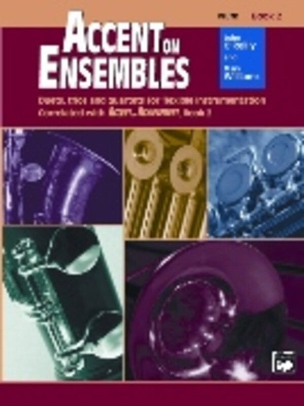 Accent On Ensembles Book 2 Percussion Book