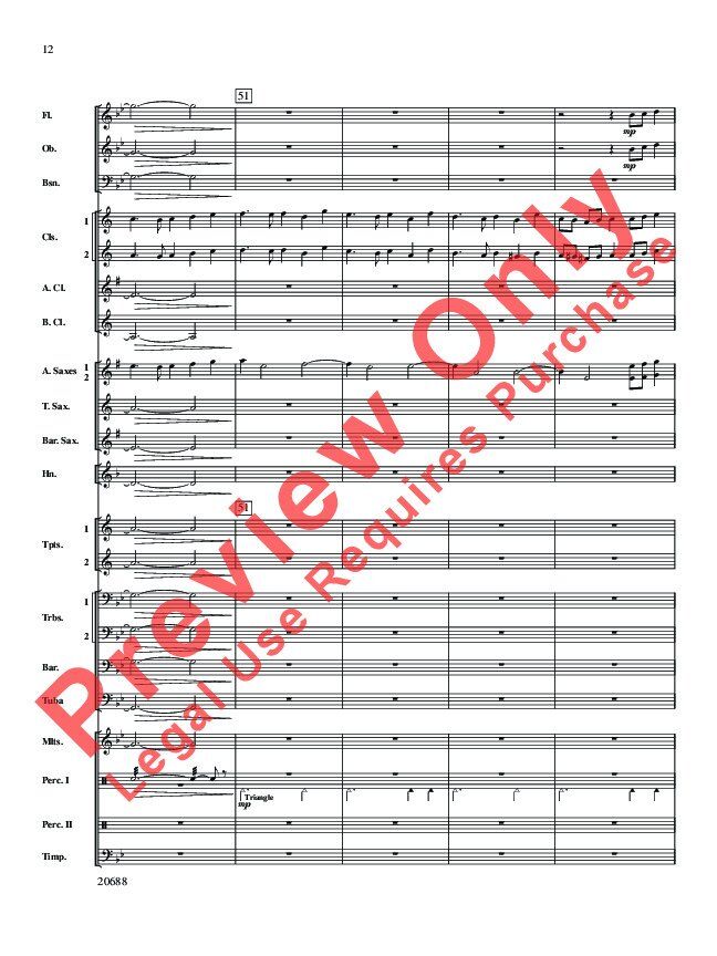 Quintero CB2 SC/PTS by Steve Hodges - Young Symphonic Band Ensemble, Alfred Music, 270 Pages — view 5