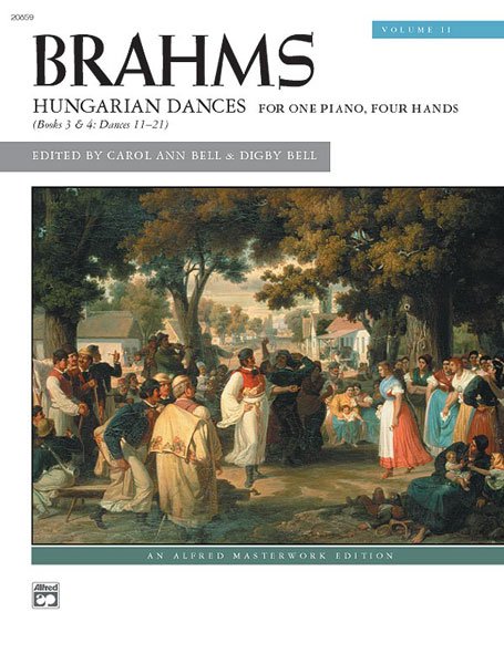 Brahms - Hungarian Dances Vol 2 Piano Duet