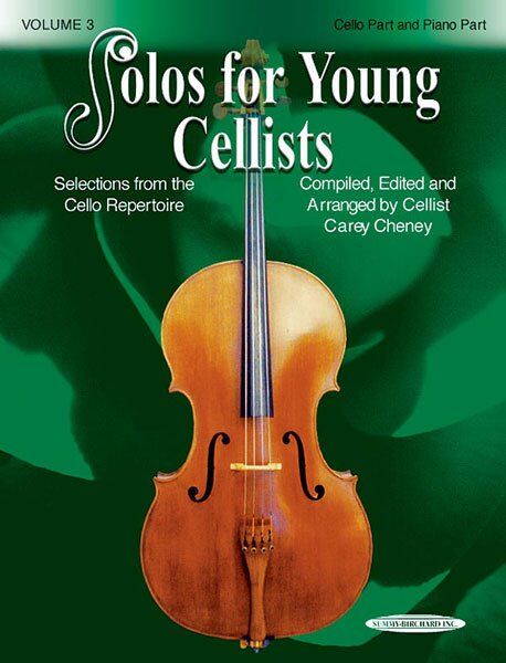 Solos for Young Cellists Vol 3 Cello and Piano Acc.