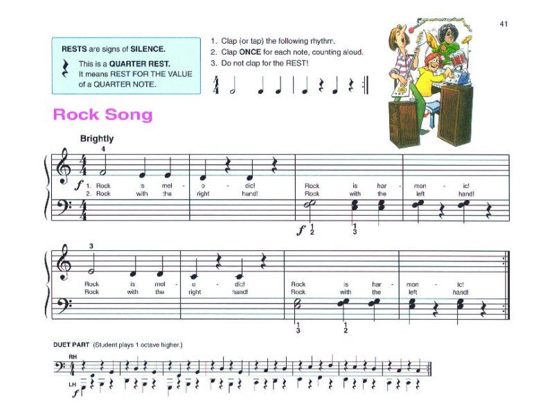 Alfred's Basic Piano Library Lesson Book 1A — view 6