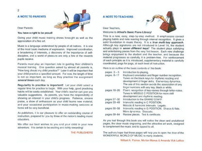 Alfred's Basic Piano Library Lesson Book 1A — view 2