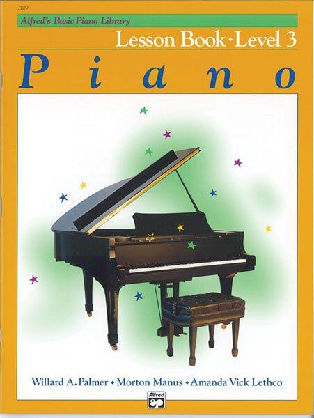 Alfred's Basic Piano Library Lesson Book Level 3