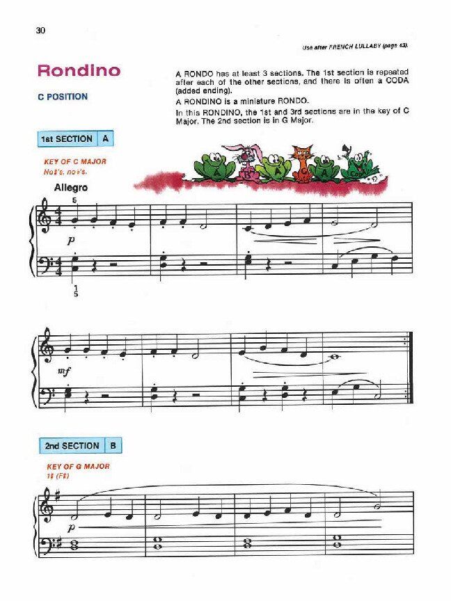 Alfred's Basic Piano Library Recital Book Level 1B — view 3