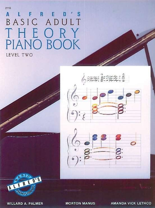 Alfred's Basic Adult Piano Course Theory Book 2