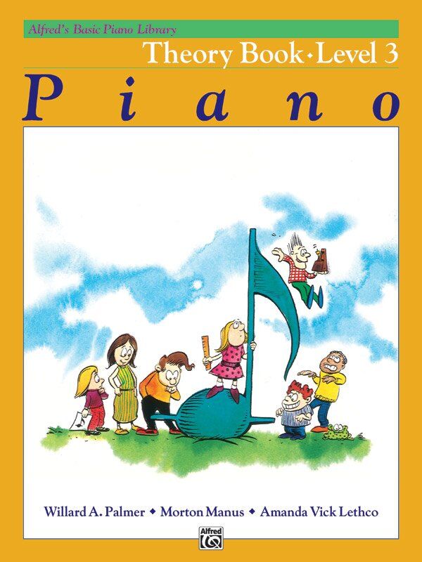 Alfred's Basic Piano Library Theory Book Level 3