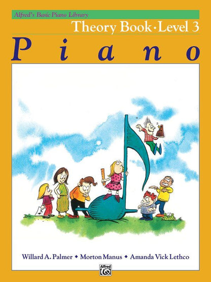 Alfred's Basic Piano Library Theory Book Level 3