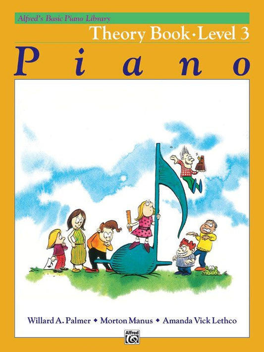 Alfred's Basic Piano Library Theory Book Level 3