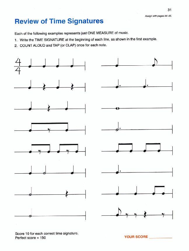 Alfred's Basic Piano Library Theory Book Level 3 — view 4