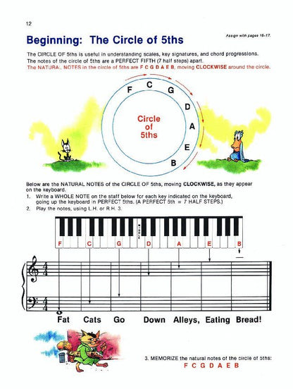 Alfred's Basic Piano Library Theory Book Level 4 — view 2