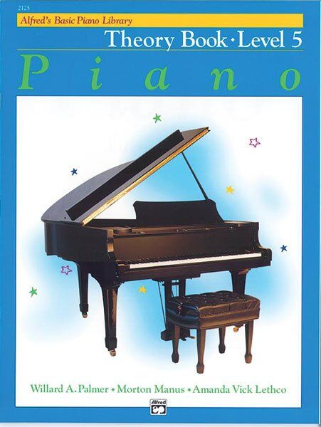 Alfred's Basic Piano Library Theory Book Level 5