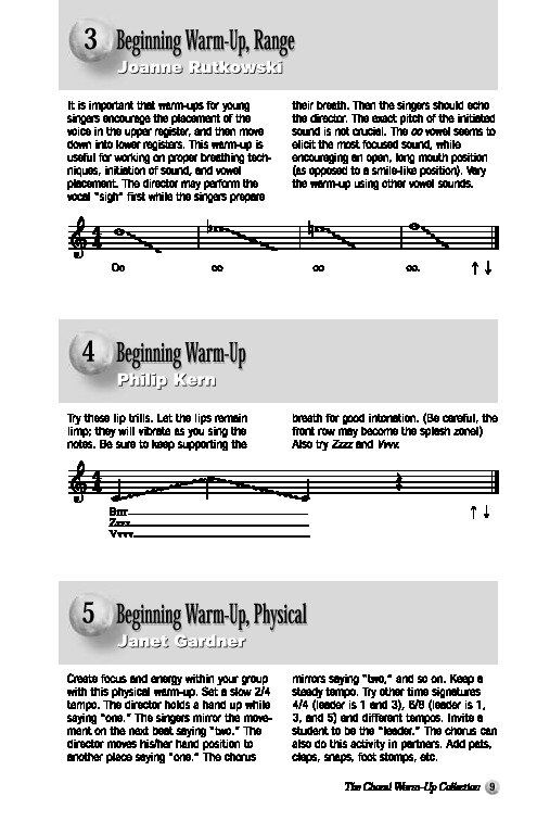 The Choral Warm-Up Collection by Alfred Music — view 3