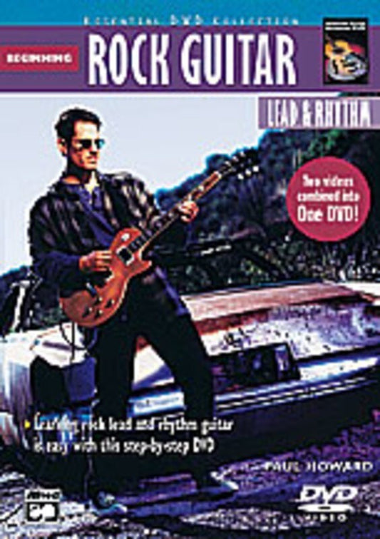 Beginning Rock Guitar Lead And Rhythm DVD Book