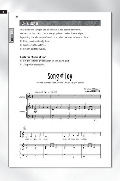 Sing at First Sight Level 1 Choral Curriculum by Andy Beck, Brian Lewis, Karen Farnum Surmani, 96 Pages, Alfred Music — view 5