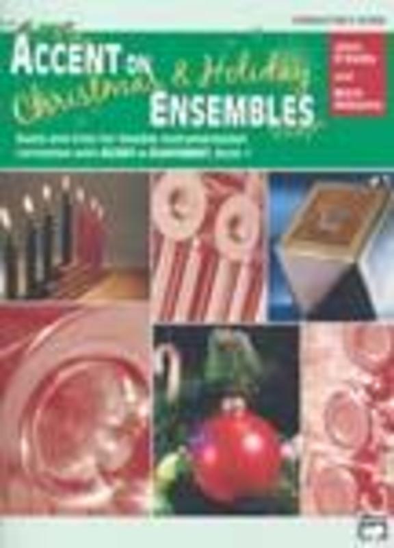 Accent On Christmas Ensembles Percussion Book