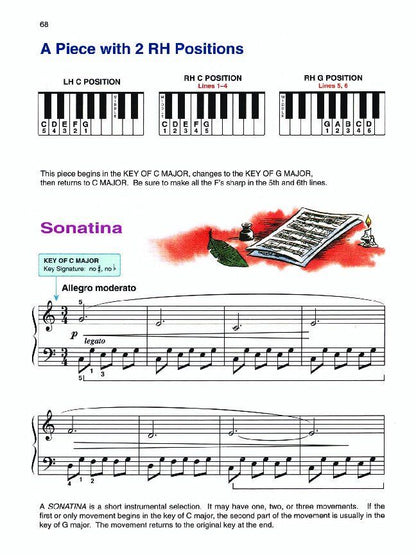 Alfred's Basic Piano Library Lesson Book Complete Level 1 (1A/1B) — view 4