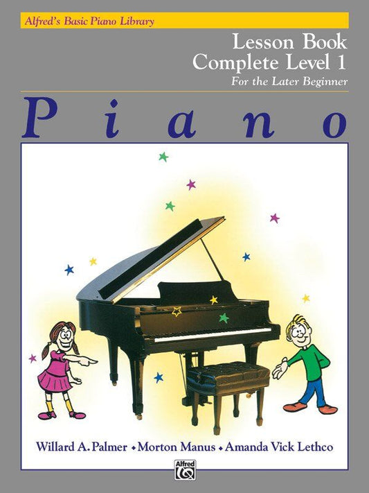 Alfred's Basic Piano Library Lesson Book Complete Level 1 (1A/1B)
