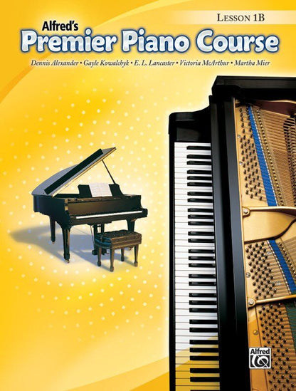 Premier Piano Course Lesson Book 1B - No CD Included, 48 Pages, Alfred Music