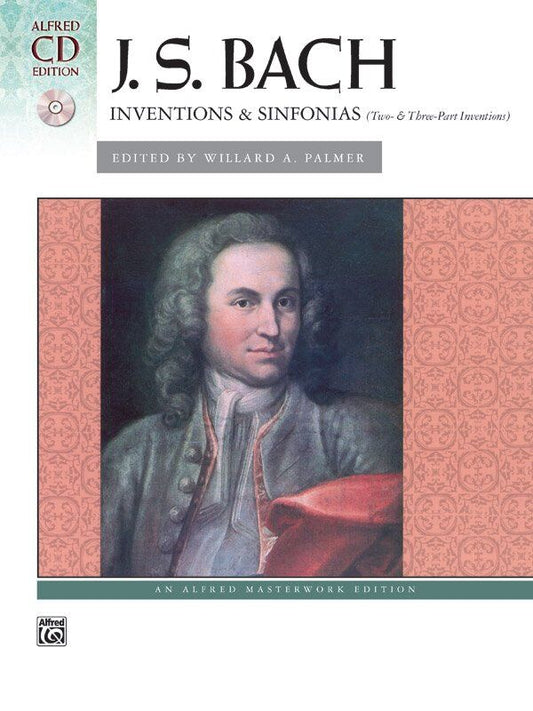 Bach - Two & Three Part Inventions Book with CD
