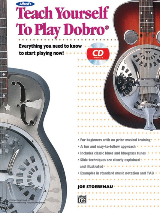 Teach Yourself To Play Dobro Book/CD Guitar Book