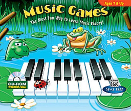 Music Games Learn Music Theory CDr Jewel Case Book