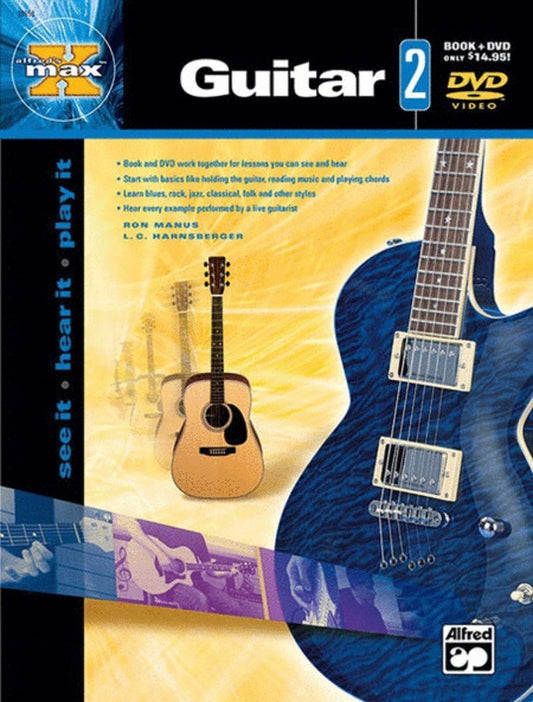 Max Guitar Book 2 DVD Guitar Book