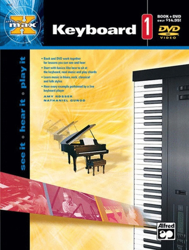 Max Keyboard Method Book 1 Book DVD Book