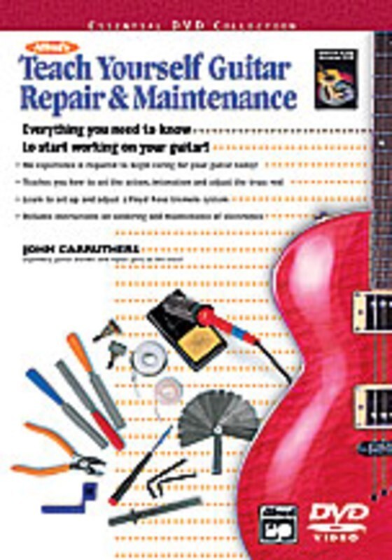 Teach Yourself Guitar Repair And Maintenance DVD Book