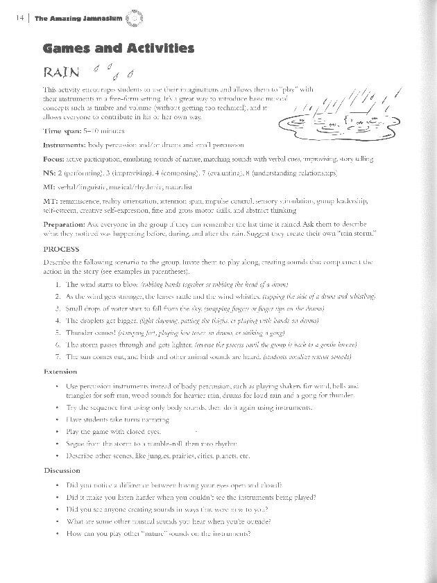 Amazing Jamnasium BK/CD by Alfred Music - 64 Pages, Percussion Integrative Games and Activities — view 2