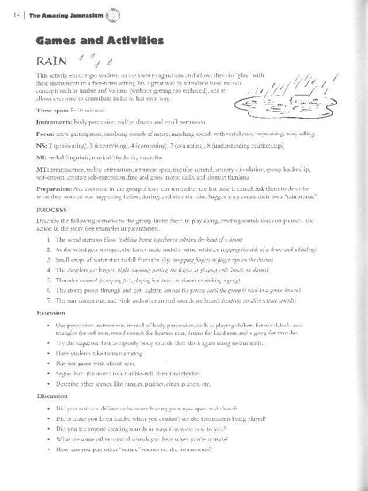 Amazing Jamnasium BK/CD by Alfred Music - 64 Pages, Percussion Integrative Games and Activities — view 2