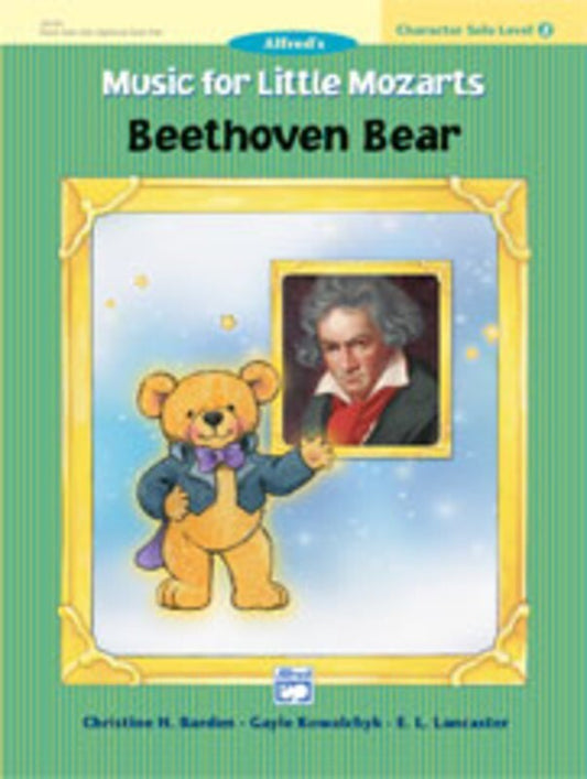 Beethoven Bear Character Piano Solo Level 2 (Sheet Music) Book