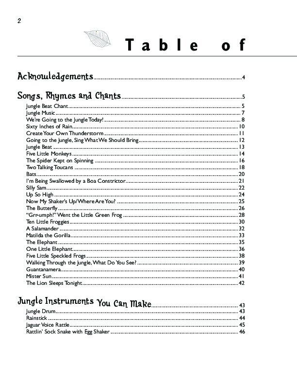 Jungle Beat BK/Ola by Lynn Kleiner - Classroom Music Curriculum with Songs, Activities, Crafts, and Snacks for Young Children — view 2