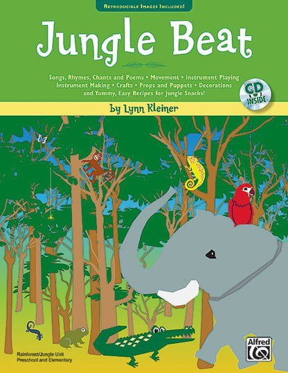 Jungle Beat BK/Ola by Lynn Kleiner - Classroom Music Curriculum with Songs, Activities, Crafts, and Snacks for Young Children