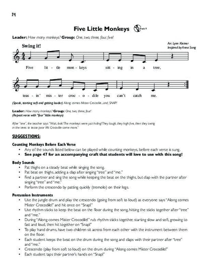 Jungle Beat BK/Ola by Lynn Kleiner - Classroom Music Curriculum with Songs, Activities, Crafts, and Snacks for Young Children — view 4