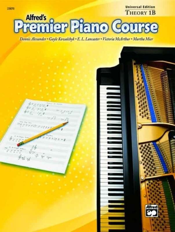 Premier Piano Course Theory 1B Universal Edition