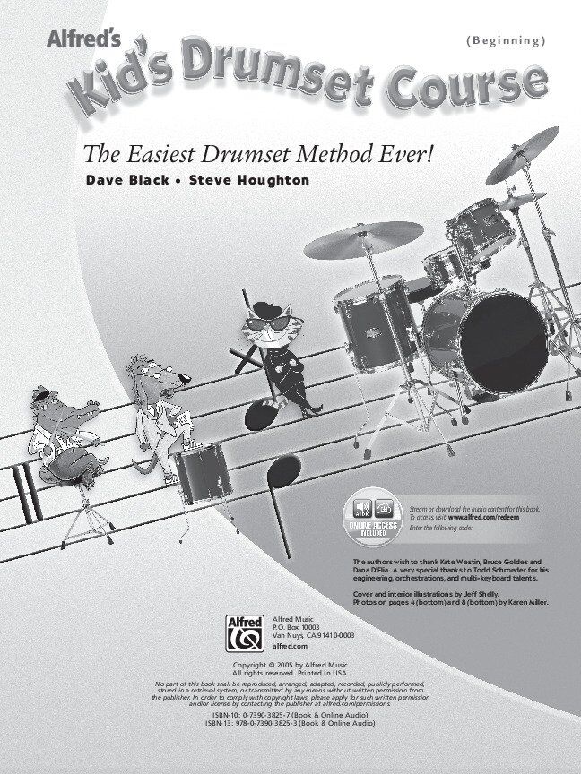 Alfred's Kid's Drumset Course Book — view 2